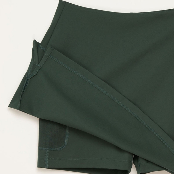 Girlfriend Collective Sport Skort in Moss, XS - Picture 2 of 5